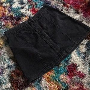 Topshop denim skirt